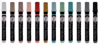 Fleur Paint Marker Chalky Look Schwarz