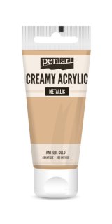 Pentart Creamy Metallic 60 ml Antikgold