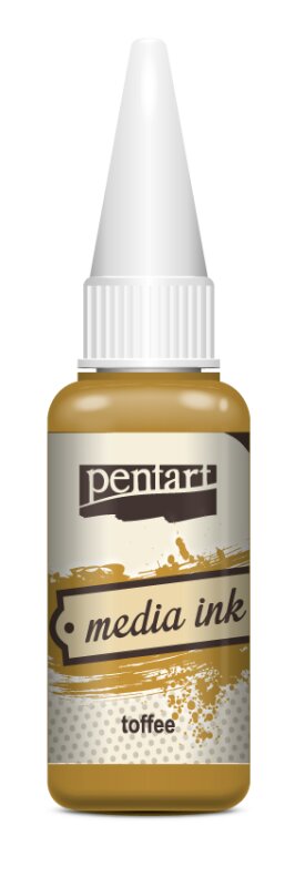 Alkoholtinte media ink toffee 20 ml, 1,50