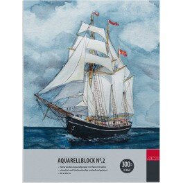 Block Aquarellblock No.2 300 g 24x32