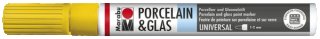 Porzellan & Glas Stift sonnengelb 1-2 mm Marabu