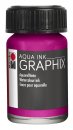 Aqua Ink Graphix Marabu Aquarelltinte Magenta 15 ml