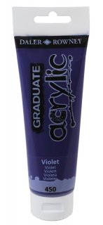 Daler Rowney Graduate Acrylic Violett 120 ml