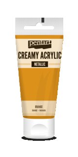 Pentart Creamy Metallic 60 ml Orange