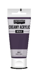 Pentart Creamy Metallic 60 ml Violet