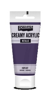 Pentart Creamy Metallic 60 ml aubergine