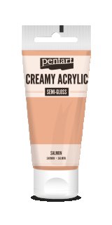 Pentart Creamy Acrylic Semi Gloss Salmon 60 ml