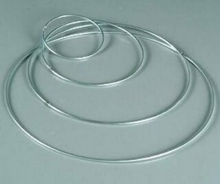 Metallring 4 mm, 40 cm Durchmesser