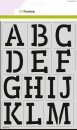 Schablone A4 Alphabet v. Craft Emotions