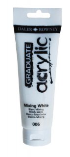 Daler Rowney Graduate Acrylic Mischweiß 120 ml