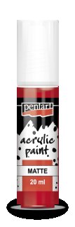Pentart Acrylic Paint matt rot 20 ml