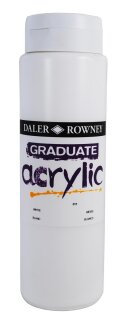 Graduate Acrylic 500 ml Titanweiß