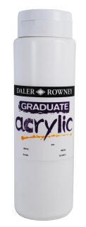 Graduate Acrylic 500 ml Weiß