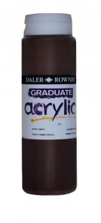 Graduate Acrylic 500 ml  Umbra gebrannt
