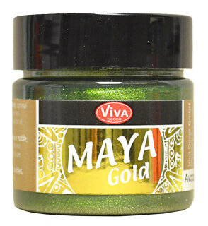 Avocado Metallic 45 ml von Maya Gold Viva Decor