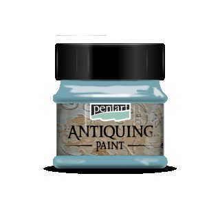 Antik Effektfarbe Patinablau 50 ml Antiquing