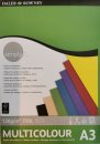Multicolorpapier Block DIN A3 120g 21 Blatt farbig