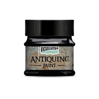 Antik Effektfarbe schwarz 50 ml Antiquing