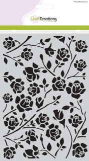 CraftEmotions Schablone A5 Rosen