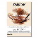 Canson Graduate Mixed Media Naturel Block DIN A4 Natur 30...