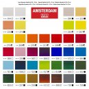 Amsterdam General Selction Set 36 Farben x 20 ml