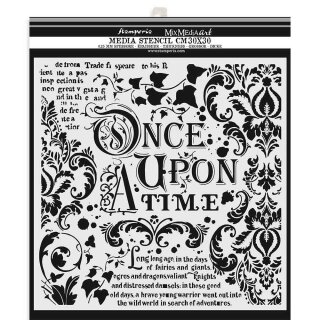 Schablone Stamperia 30 x 30 cm Once upon a time