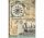Stamperia Rice Papier A3 29,7 x 42 cm "Voyages Fantastiques Clock"