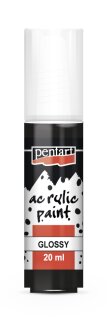 Pentart Acrylic Paint glänzend Schwarz 20 ml