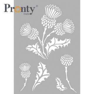 Schablone Pronty Mask stencil A4 Distel