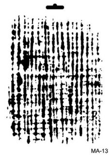 Cadence Art of stencil Schablonen 21x29 cm Hintergrund Linien Struktur