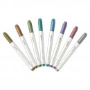 Metallic Brush Markers 8 Farben