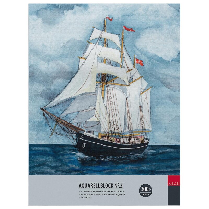 Van Gogh Aquarellblock 13,5 X 21 Cm - 200 G/m² Papier Für Wasserfarben