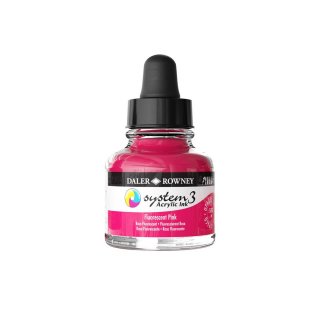 System 3 Acrylic Ink Pink Fluorezierent 29,5 ml