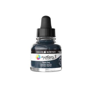 System 3 Acrylic Ink Paynes Grey 29,5 ml