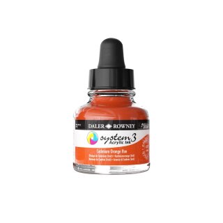 System 3 Acrylic Ink Kadmiumorange  29,5 ml