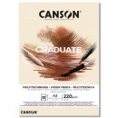Canson Graduate Mixed Media Naturel Block DIN A3 Natur 30...