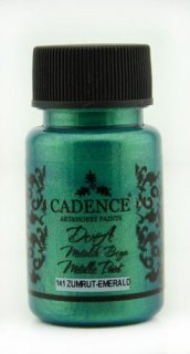 Cadence Dora Metallic-Farbe 50 ml 141 Smaragd Grün