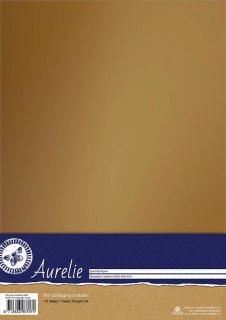 Aurelie Chromolux Gold Metallic A4 10 Blatt