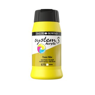 System 3 Acryl Gelb 500 ml