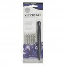 Simply Dip Pen Set f. Kalligraphie mit 5 Federn