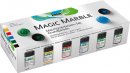 Magic Marble Marmorierfarben-Set Grundfarben