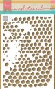 Schablone Marianne D Mask stencils Tiny‘s Honeycomb...