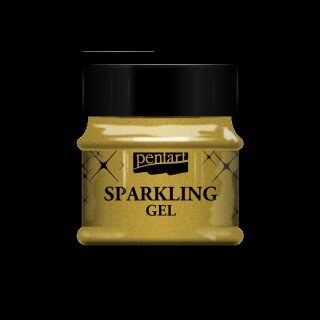 Sparkling Gel 50 ml Gold von Pentart