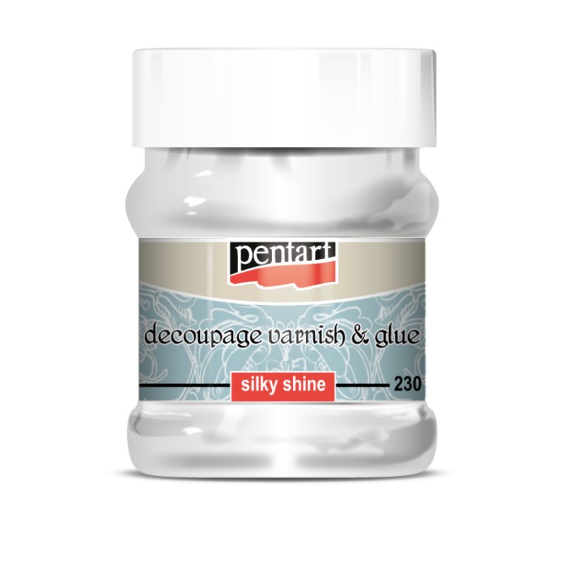 Decoupage Kleber u. Lack seidenmatt 230ml, 9,50