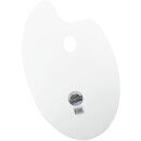 Mischpalette Oval Kunststoff 39,5x28 cm