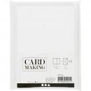 Karten und Umschläge weiß 6er-Set, 10,5 x 15 cm