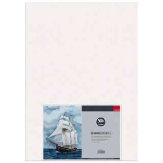 AMI Aquarellpapier 300gr. A2 10 Bogen