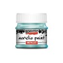 Acrylic Paint metallic 50 ml Türkis von Pentart