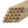 Holzstäbe quadratisch 8x8x300 mm Beutel m. 25 Stck.