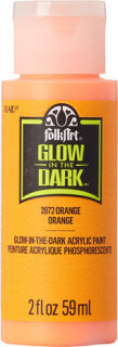 Nachtleuchtfarbe "Glow in the dark" Orange 59 ml folkArt